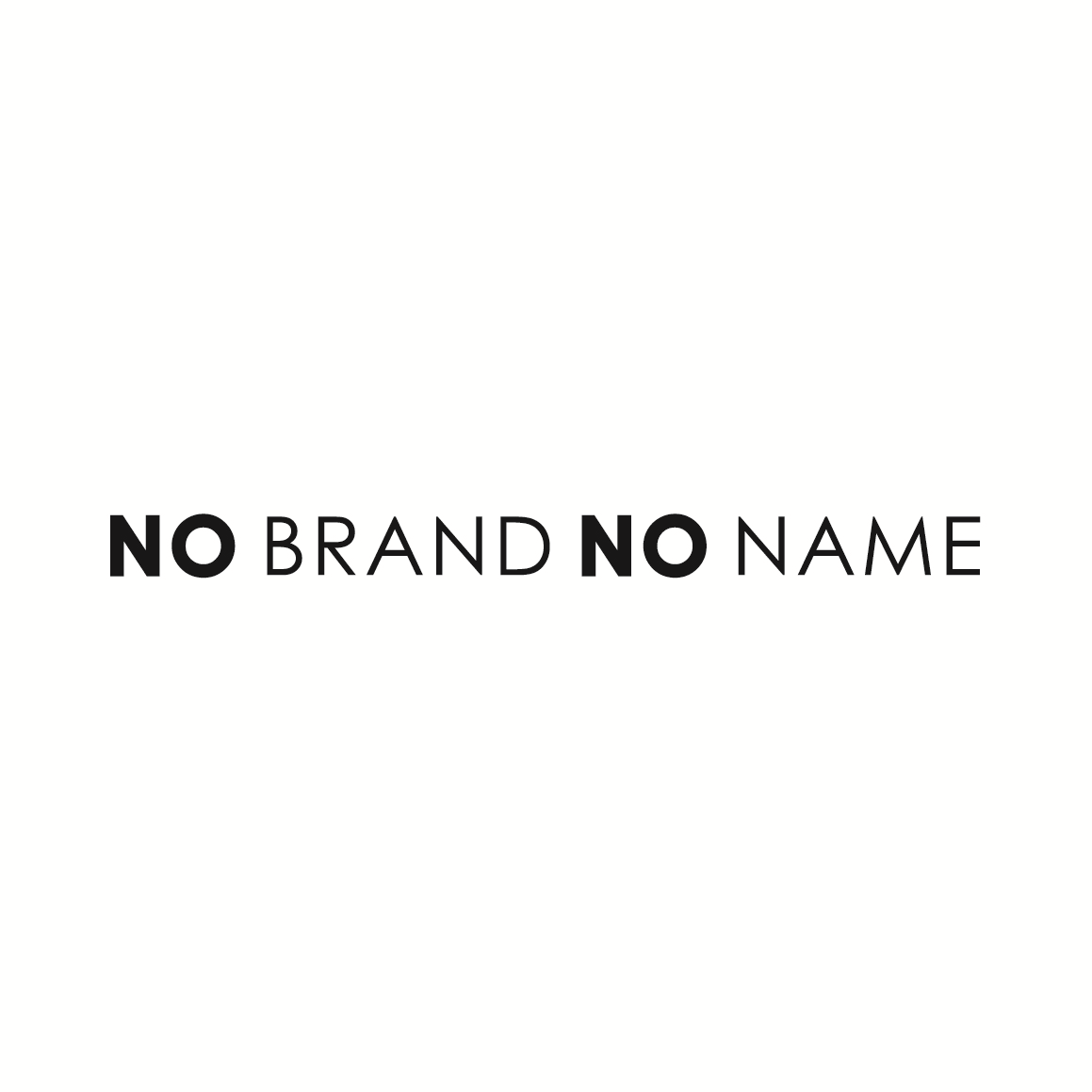 No Brand No Name 